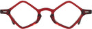 Unique Red Goo Goo Eyes 944 Single Vision Full Frame View #2