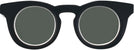 Round Black/white Goo Goo Eyes 946 Progressive Reading Sunglasses View #2