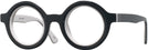 Round Black/white Goo Goo Eyes 947 Single Vision Full Frame View #1