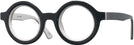 Round Black/white Goo Goo Eyes 947 Progressive No-Lines View #1