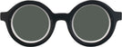 Round Black/white Goo Goo Eyes 947 Progressive Reading Sunglasses View #2
