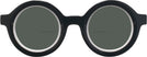 Round Black/white Goo Goo Eyes 947 Bifocal Reading Sunglasses View #2