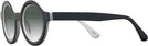 Round Black/white Goo Goo Eyes 947 w/ Gradient Progressive Reading Sunglasses View #3