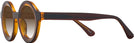 Round Brown Goo Goo Eyes 947 w/ Gradient Progressive Reading Sunglasses View #3