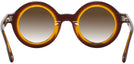 Round Brown Goo Goo Eyes 947 w/ Gradient Progressive Reading Sunglasses View #4