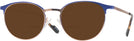 Round Blue/rose Gold Goo Goo Eyes 949 Bifocal Reading Sunglasses View #1