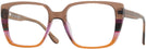 Square,Oversized Brown Color Block Goo Goo Eyes 953 Computer Style Progressive View #1