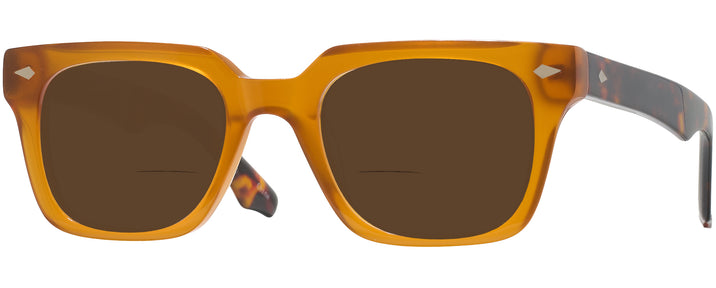 Square Brown/tortoise Goo Goo Eyes 954 Bifocal Reading Sunglasses View #1