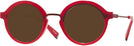 Round Red/orange  Goo Goo Eyes 955 Progressive Reading Sunglasses View #1