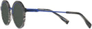 Round Black Demi/blue Goo Goo Eyes 955 Bifocal Reading Sunglasses View #3