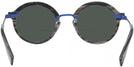 Round Black Demi/blue Goo Goo Eyes 955 Bifocal Reading Sunglasses View #4
