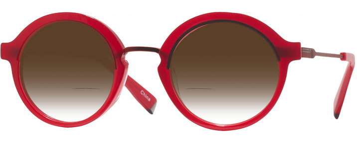 Round Red/orange Goo Goo Eyes 955 w/ Gradient Bifocal Reading Sunglasses View #1