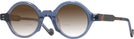 Round Transparent Blue/tortoise Goo Goo Eyes 957 w/ Gradient Bifocal Reading Sunglasses View #1