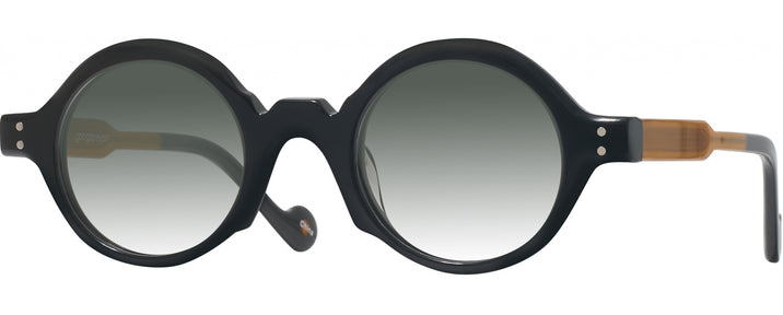 Round Black/brown Goo Goo Eyes 957 w/ Gradient Progressive Reading Sunglasses View #1