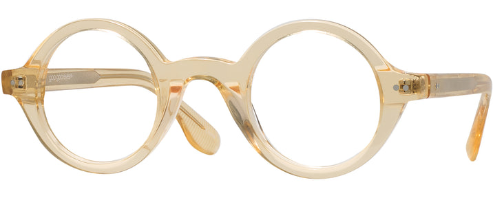 Round Champagne Goo Goo Eyes 959 Single Vision Full Frame View #1