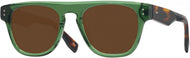 Transparent Green/tortoise #1
