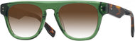 Transparent Green/tortoise #1
