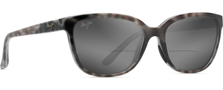 Cat Eye Grey Tortoise/Grey Lens Maui Jim Honi 758 Bifocal Reading Sunglasses View #1