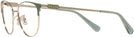 Cat Eye,Square Shiny Light Gold/mint Coach 5148 Progressive No-Lines View #3