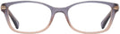 Square SHIMMER VIOLET PEACH GRADIENT Coach 6065 Single Vision Full Frame View #2