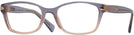 Square SHIMMER VIOLET PEACH GRADIENT Coach 6065 Computer Style Progressive View #1