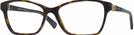 Rectangle Dark Tortoise Coach 6091B Progressive No-Lines View #1