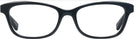 Square Black Coach 6163 Petite Single Vision Full Frame View #2