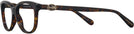 Square Dark Tortoise Coach 6155 Bifocal View #3