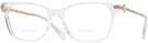Square,Cat Eye Clear Coach 6176 Bifocal View #1