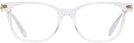 Square,Cat Eye Clear Coach 6176 Single Vision Full Frame View #2