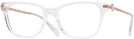 Square,Cat Eye Clear Coach 6176 Single Vision Full Frame View #1