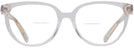 Round Crystal Clear Coach 6182 Bifocal View #2