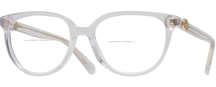 Round Crystal Clear Coach 6182 Bifocal View #1