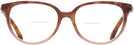 Round Peach Tortoise Gradient Coach 6182 Bifocal View #2