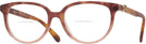 Round Peach Tortoise Gradient Coach 6182 Bifocal View #1