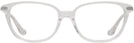 Square Crystal Coach 6185 Single Vision Full Frame View #2