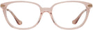 Square Transparent Blush Coach 6185 Computer Style Progressive View #2
