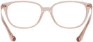 Square Transparent Blush Coach 6185 Computer Style Progressive View #4