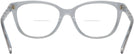 Square Transparent Blue Coach 6186 Bifocal View #4