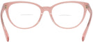 Round Milky Pink/transparent Pink Coach 6210U Bifocal View #4