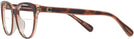 Round Tortoise/transparent Pink Coach 6210U Bifocal View #3