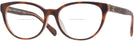 Round Tortoise/transparent Pink Coach 6210U Bifocal View #1