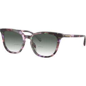 Coach 6222U w/ Gradient Bifocal Reading Sunglasses
