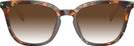 Square Jade Pearl Tortoise Coach 6222U w/ Gradient Progressive Reading Sunglasses View #2