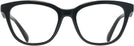 Rectangle Black Coach 6232U Single Vision Full Frame View #2