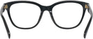 Rectangle Black Coach 6232U Single Vision Full Frame View #4