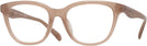 Rectangle Milky Light Brown  Coach 6232U Computer Style Progressive View #1