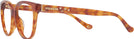 Square Caramel Tortoise Coach 6234U Progressive No-Lines View #3