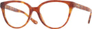 Square Caramel Tortoise Coach 6234U Progressive No-Lines View #1
