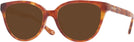 Square Caramel Tortoise Coach 6234U Progressive Reading Sunglasses View #1